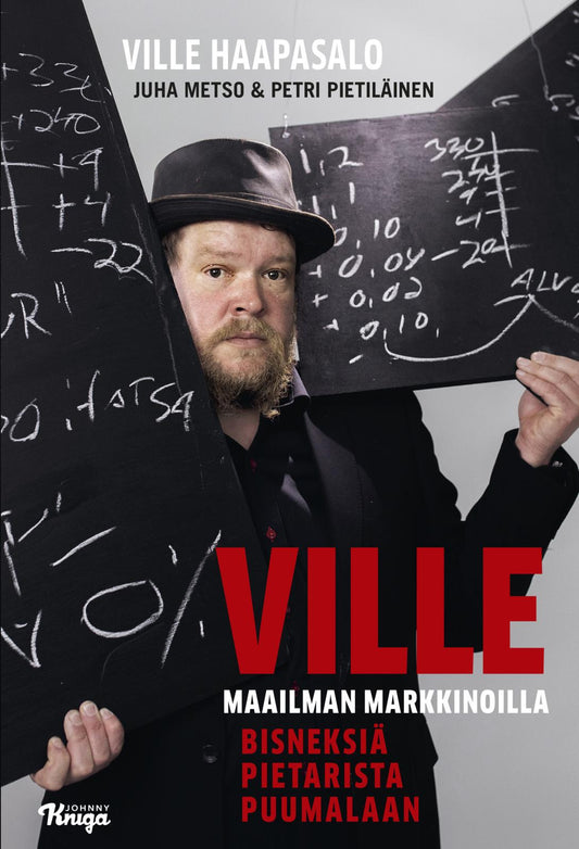 Etukansi. Ville Haapasalo. Petri Pietiläinen. Ville maailman markkinoilla.