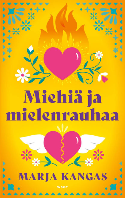 Etukansi. Marja Kangas. Miehiä ja mielenrauhaa