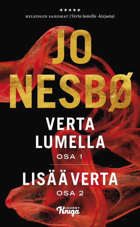 Etukansi. Jo Nesbø. Verta lumella 1 & 2.