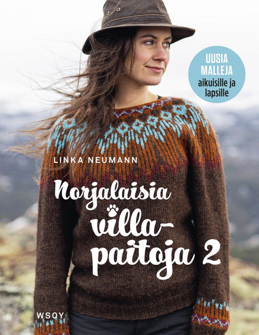 Etukansi. Linka Neumann. Norjalaisia villapaitoja 2.