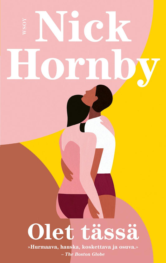 Etukansi. Nick Hornby. Olet tässä.