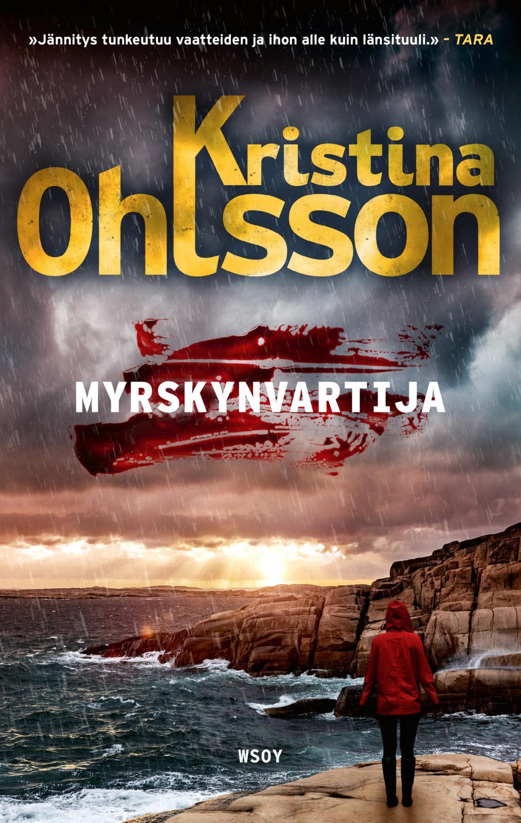 Etukansi. Kristina Ohlsson. Myrskynvartija