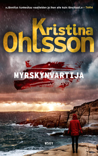 Etukansi. Kristina Ohlsson. Myrskynvartija