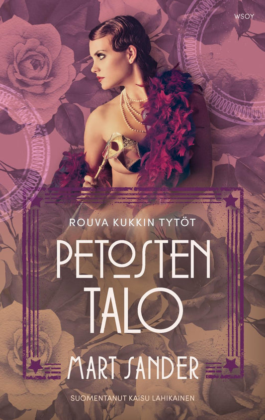 Etukansi. Mart Sander. Petosten talo.