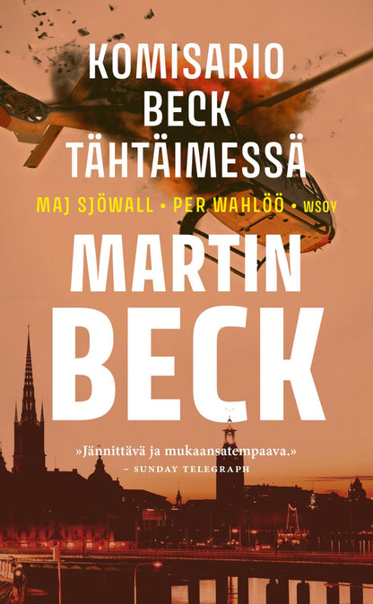 Etukansi. Maj Sjöwall Komisario Beck tähtäimessä