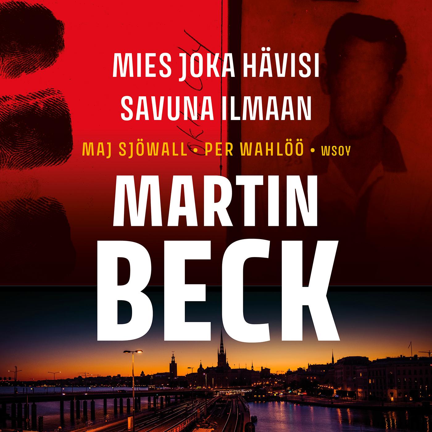 Etukansi. Maj Sjöwall. Mies, joka hävisi savuna ilmaan