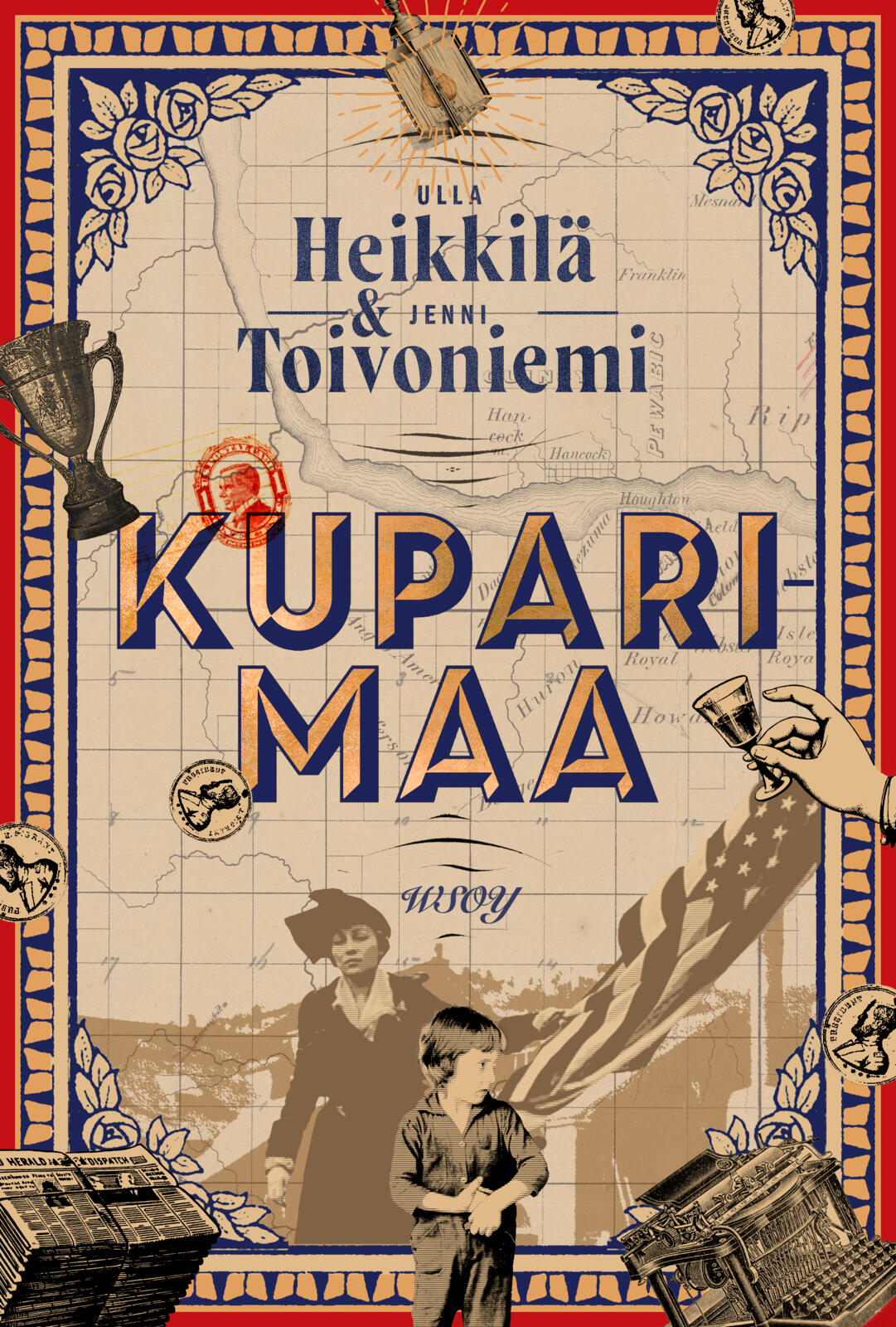 Etukansi. Jenni Toivoniemi Kuparimaa