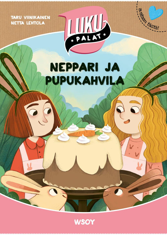 Etukansi. Taru Viinikainen. Netta Lehtola. Neppari ja pupukahvila.