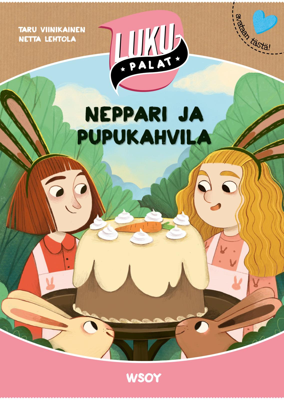Etukansi. Taru Viinikainen. Neppari ja pupukahvila