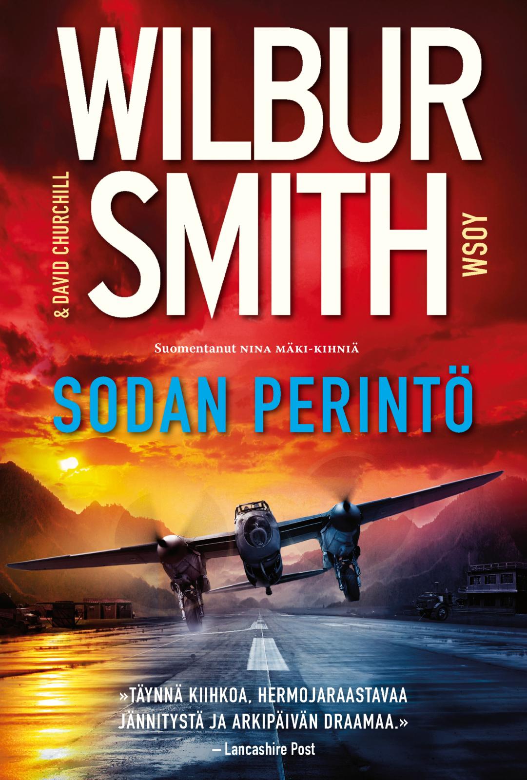 Etukansi. Wilbur Smith. Sodan perintö