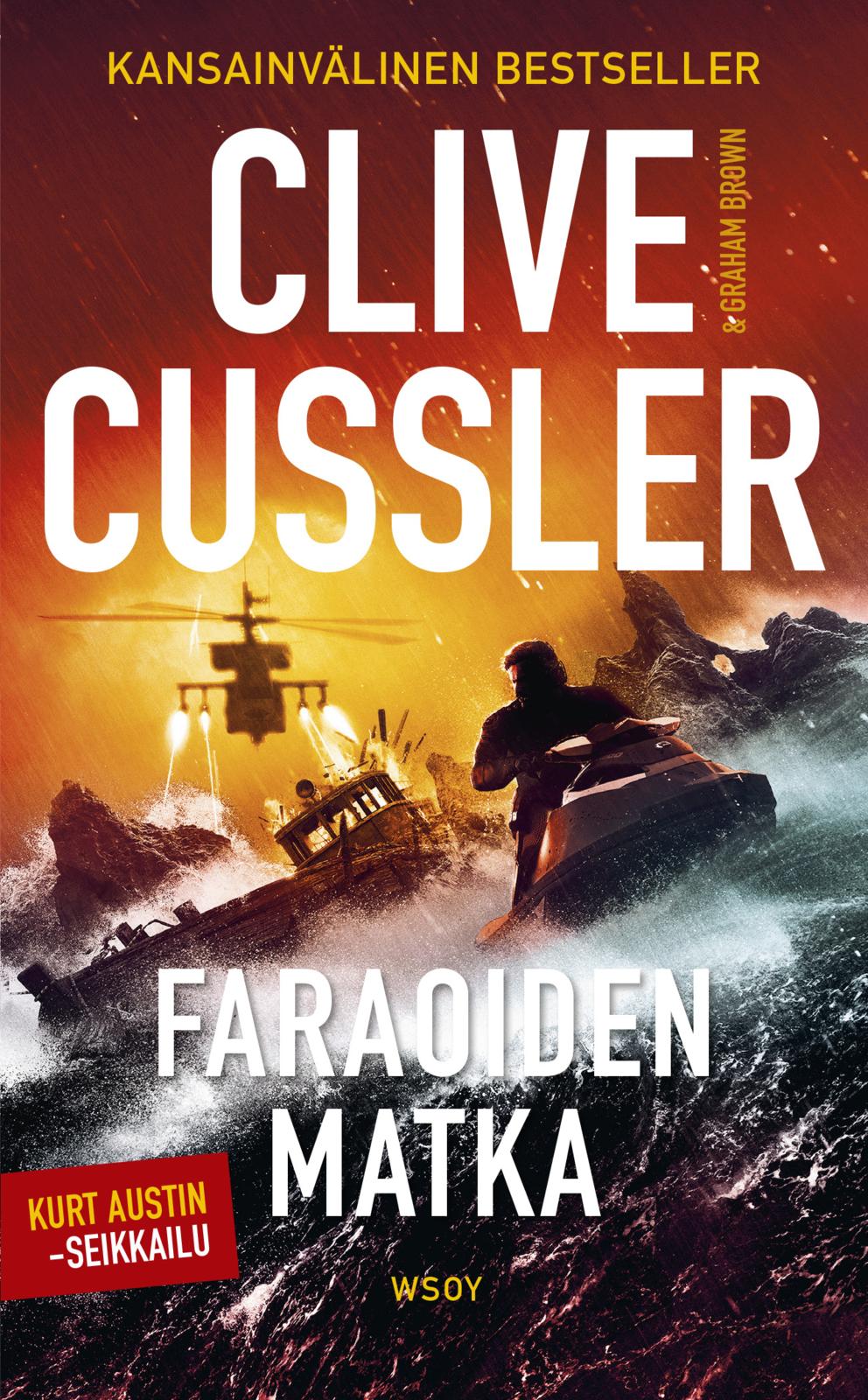 Etukansi. Clive Cussler Faraoiden matka