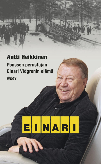 Etukansi. Antti Heikkinen Einari