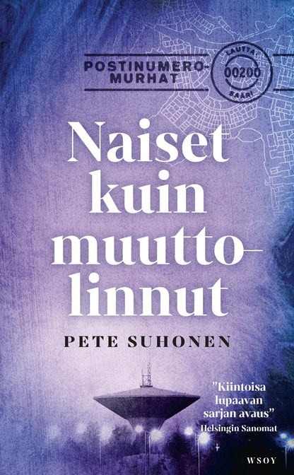 Etukansi. Pete Suhonen Naiset kuin muuttolinnut