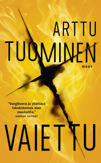 Etukansi. Arttu Tuominen Vaiettu