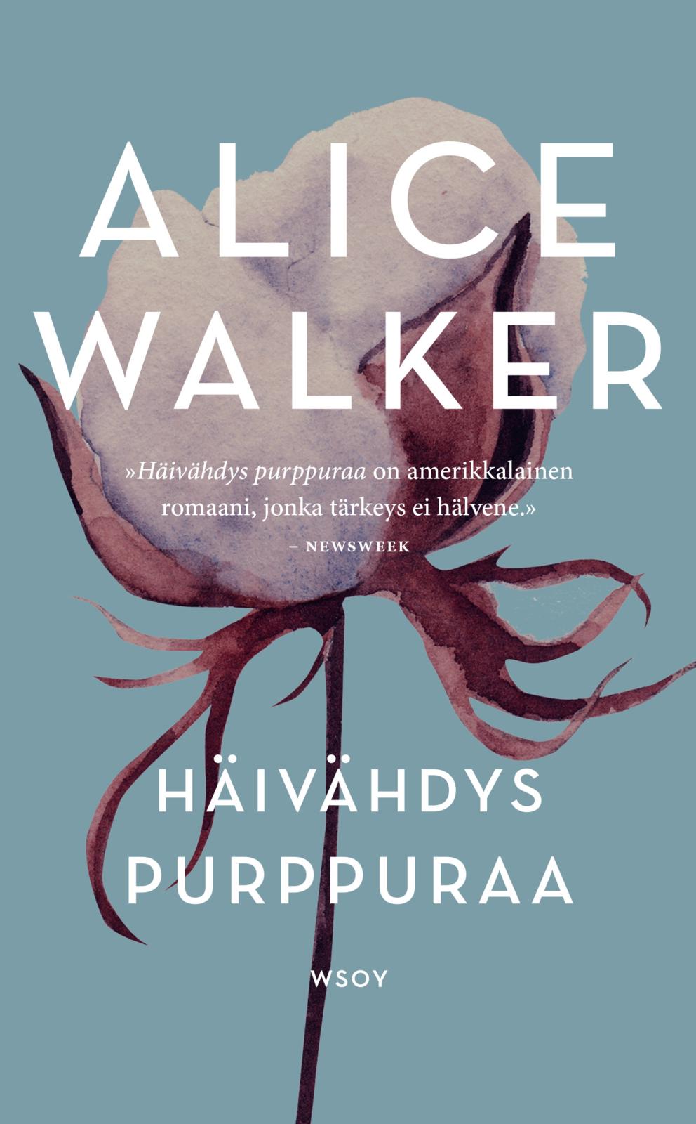 Etukansi. Alice Walker Häivähdys purppuraa