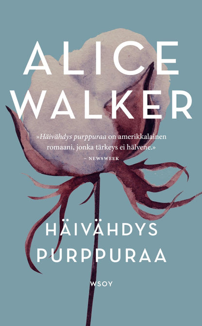 Etukansi. Alice Walker Häivähdys purppuraa