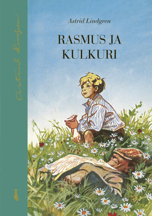 Etukansi. Astrid Lindgren. Eric Palmquist. Rasmus ja kulkuri.