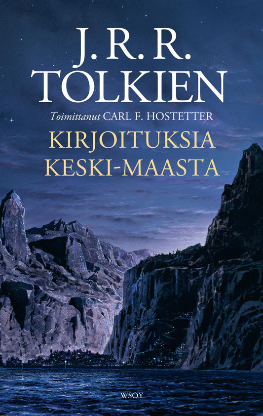 Etukansi. J. R. R. Tolkien. Kirjoituksia Keski-Maasta.
