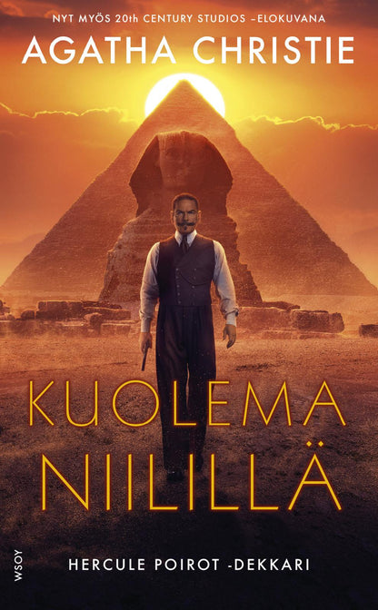 Etukansi. Agatha Christie Kuolema Niilillä