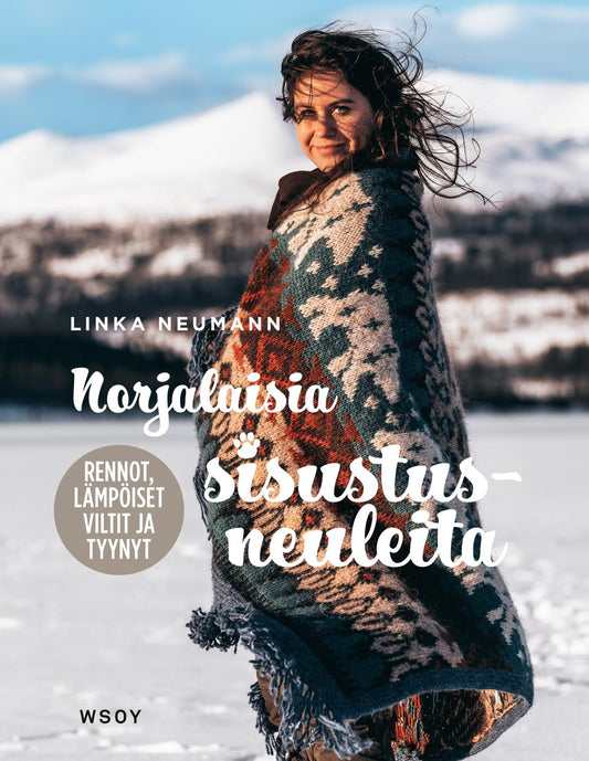 Etukansi. Linka Neumann. Norjalaisia sisustusneuleita.