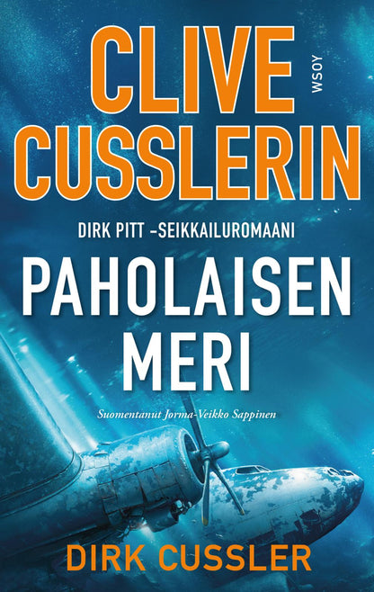 Etukansi. Clive Cussler. Paholaisen meri