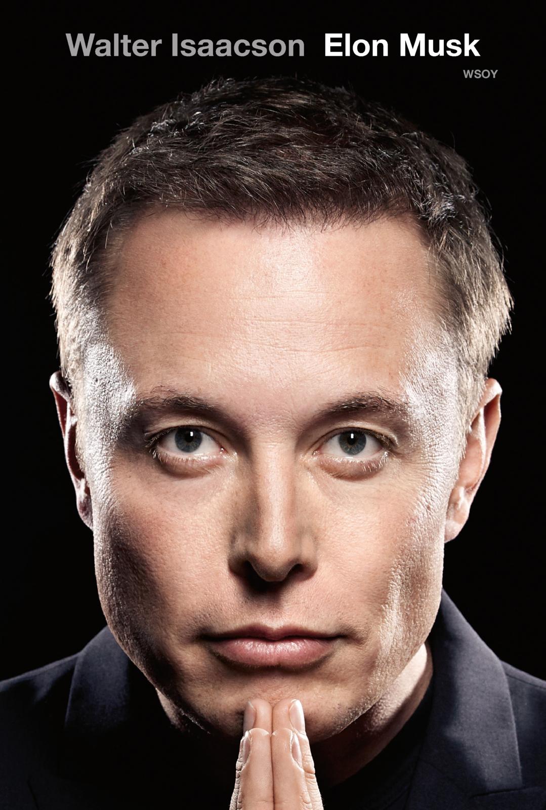 Etukansi. Walter Isaacson. Elon Musk