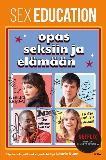 Etukansi. Jordan Paramor Sex Education: Opas seksiin ja elämään