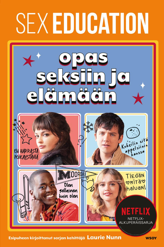 Etukansi. Jordan Paramor. Sex Education: Opas seksiin ja elämään.