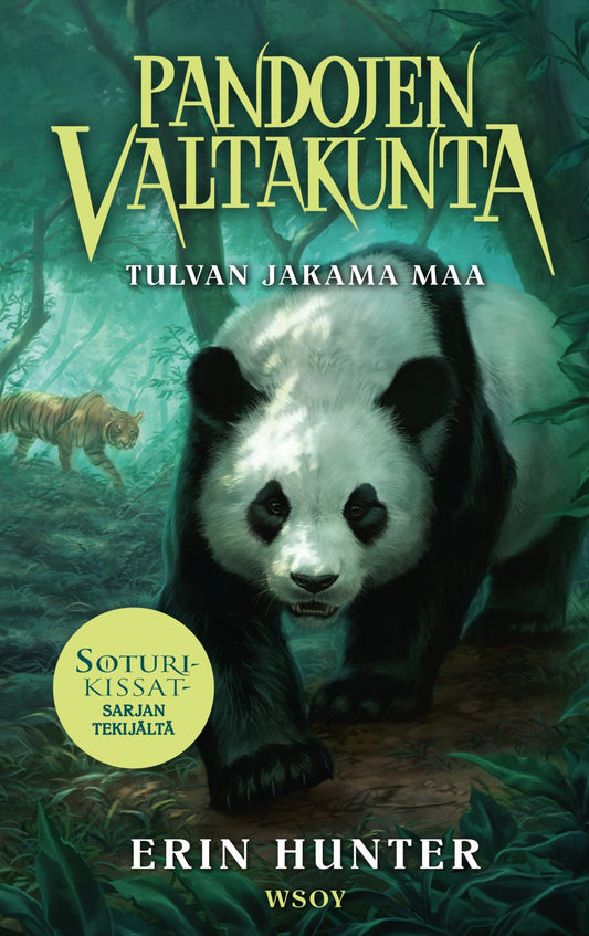 Etukansi. Erin Hunter. Johanna Tarkela. Pandojen valtakunta: Tulvan jakama maa.