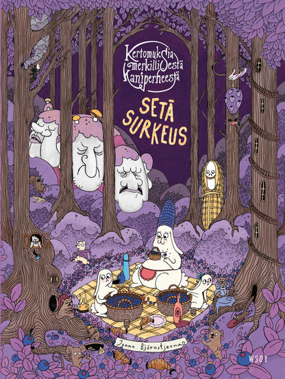 Etukansi. Jonna  Björnstjerna . Kertomuksia merkillisestä kaniperheestä: Setä Surkeus