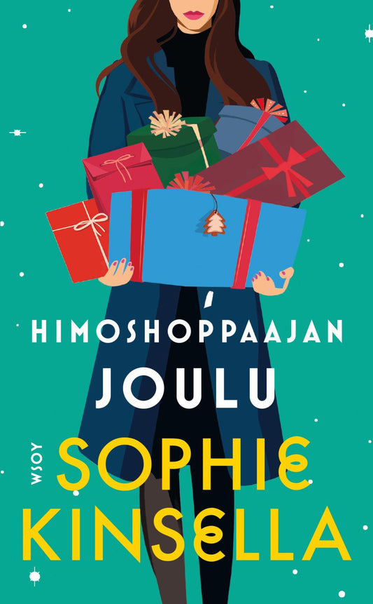 Etukansi. Sophie Kinsella. Himoshoppaajan joulu.