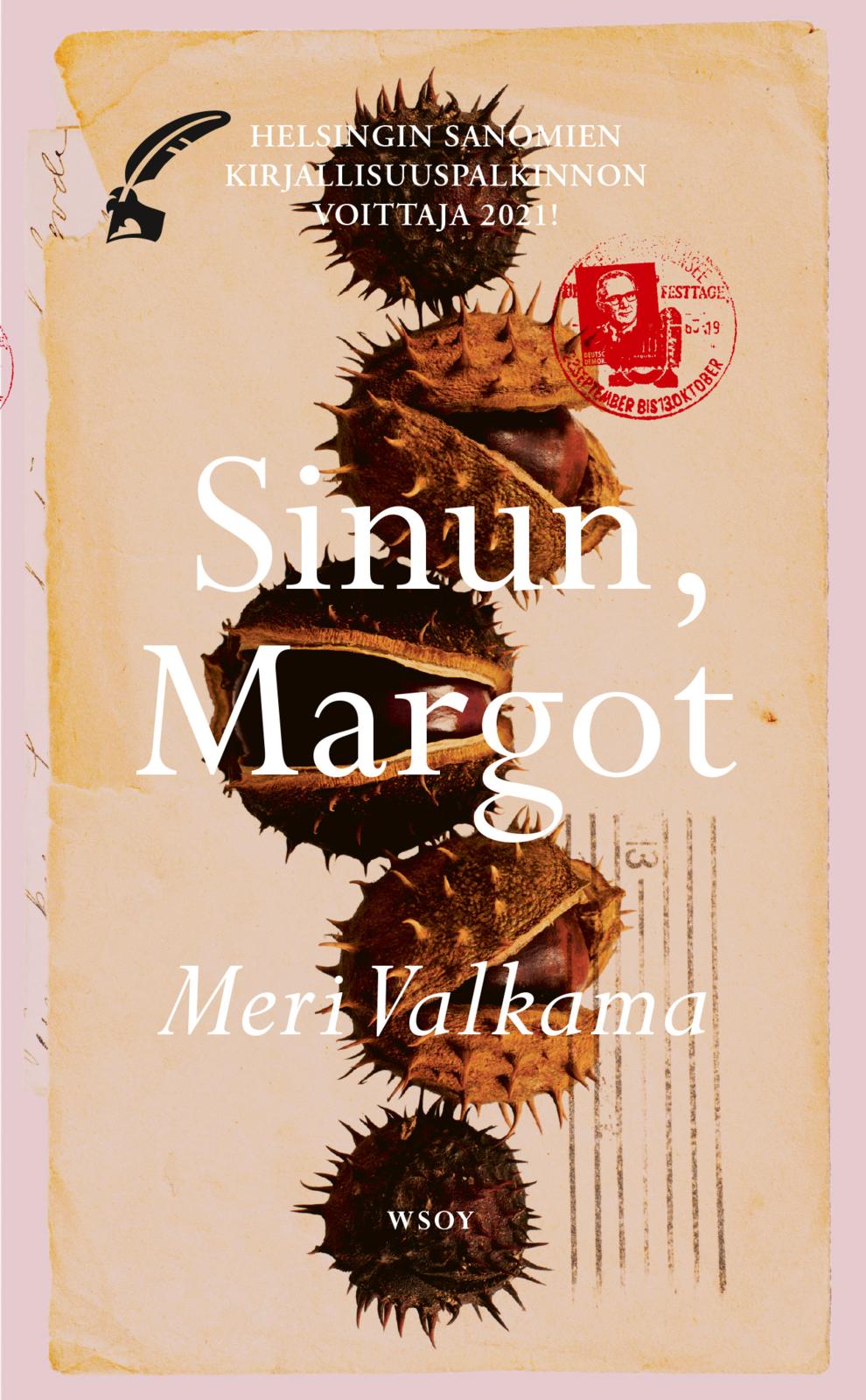 Etukansi. Meri Valkama Sinun, Margot