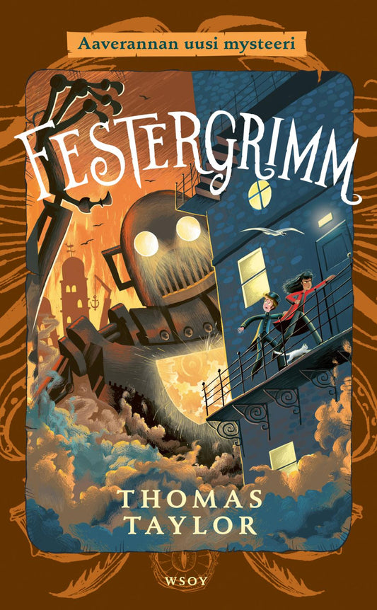 Etukansi. Thomas Taylor. Festergrimm.