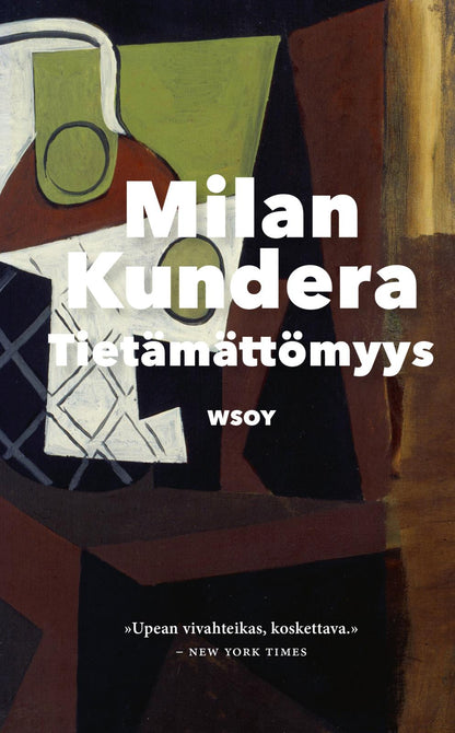 Etukansi. Milan Kundera Tietämättömyys