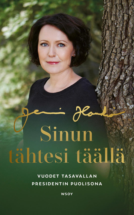 Etukansi. Jenni Haukio. Sinun tähtesi täällä.