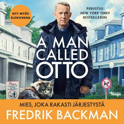 Etukansi. Fredrik Backman. Mies, joka rakasti järjestystä