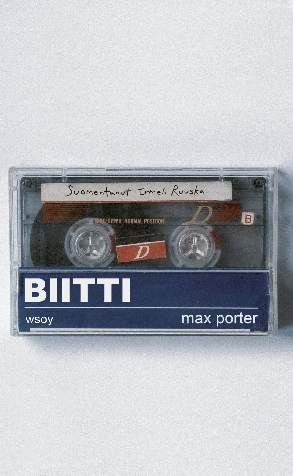 Etukansi. Max Porter Biitti
