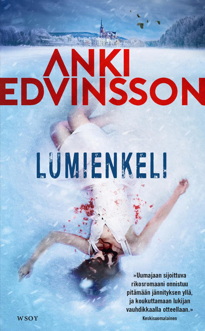 Etukansi. Anki Edvinsson Lumienkeli