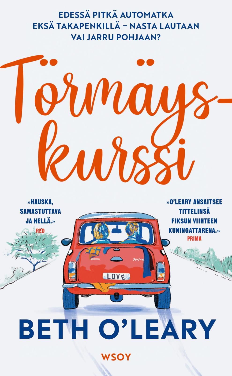 Etukansi. Beth O'Leary Törmäyskurssi