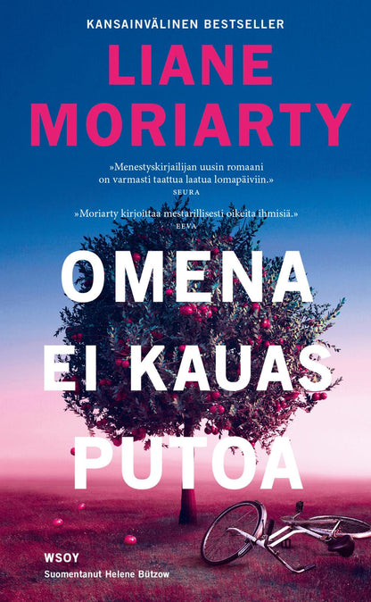 Etukansi. Liane Moriarty Omena ei kauas putoa