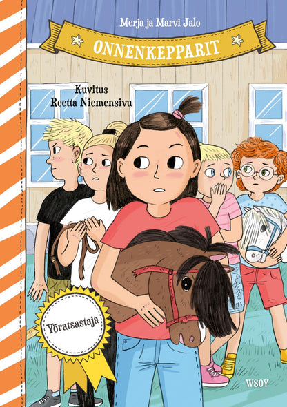 Etukansi. Marvi Jalo. Onnenkepparit: Yöratsastaja