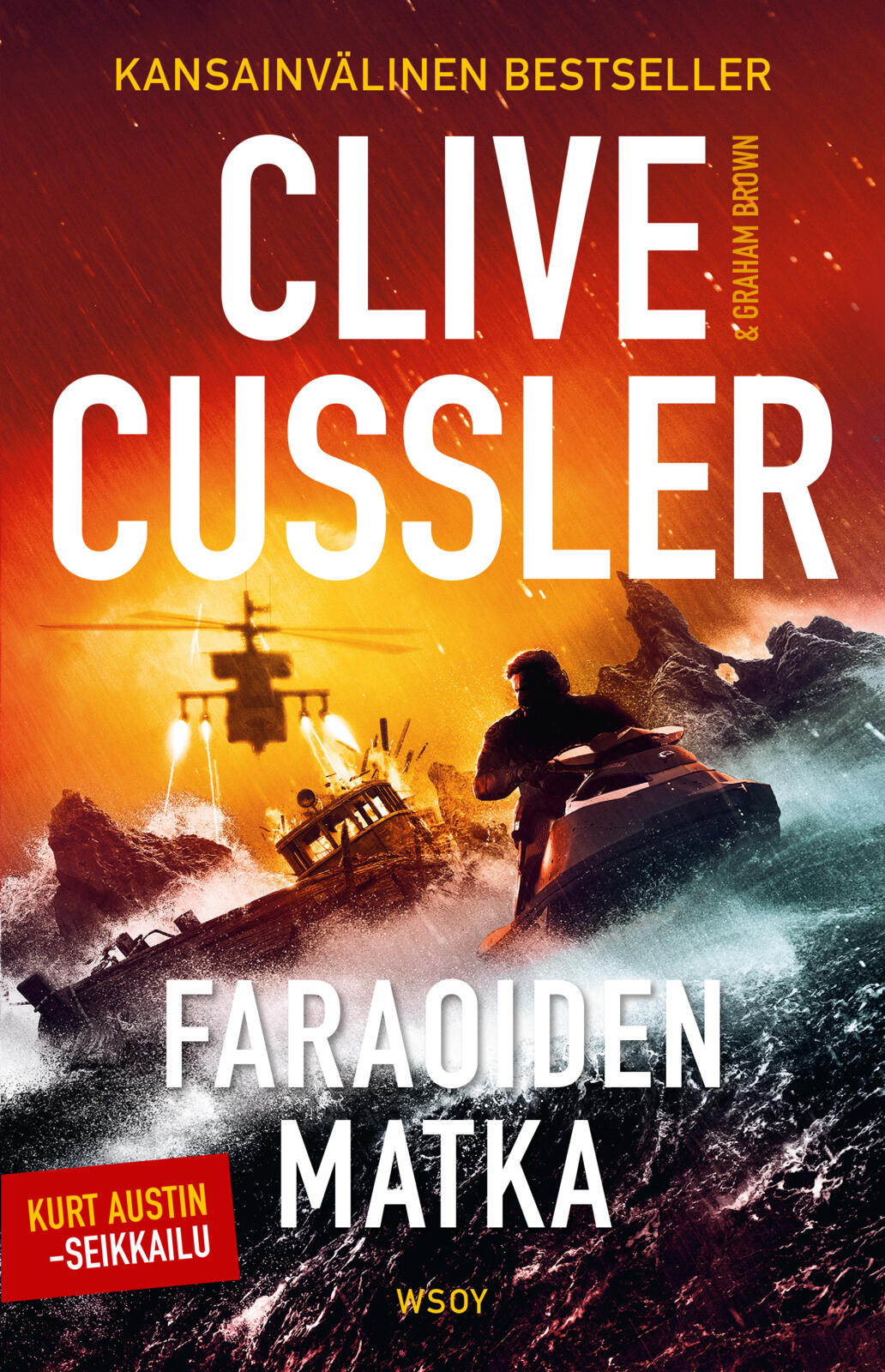 Etukansi. Clive Cussler Faraoiden matka
