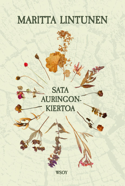Etukansi. Maritta Lintunen. Sata auringonkiertoa.