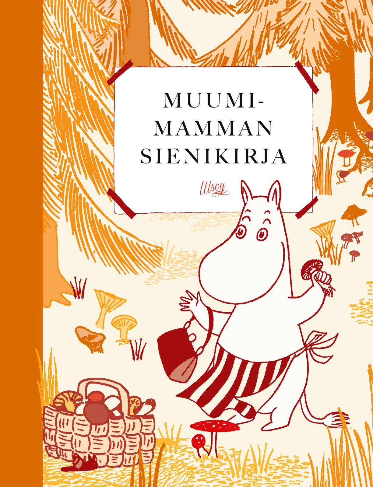 Etukansi. Katariina Heilala. Muumimamman sienikirja