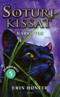 Etukansi. Erin Hunter. Soturikissat: Kolmikon mahti 3: Karkotus