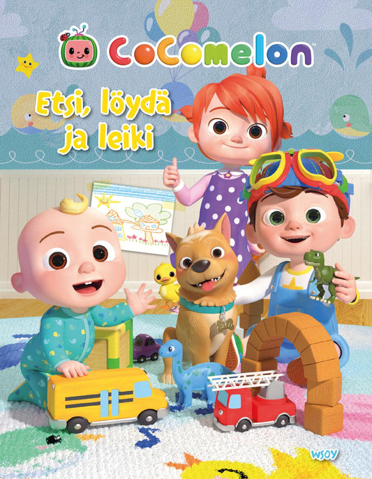 Etukansi. CoComelon: Etsi, löydä ja leiki.