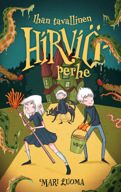 Etukansi. Mari Luoma. Ihan tavallinen hirviöperhe