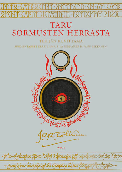 Etukansi. J. R. R. Tolkien. Taru Sormusten herrasta (tarkistettu suomennos)