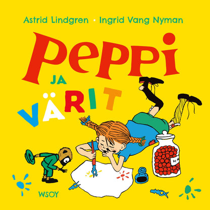 Etukansi. Astrid Lindgren Peppi ja värit