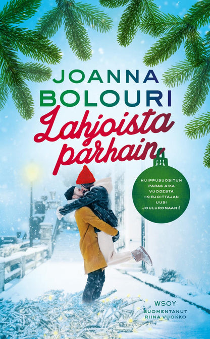 Etukansi. Joanna Bolouri Lahjoista parhain
